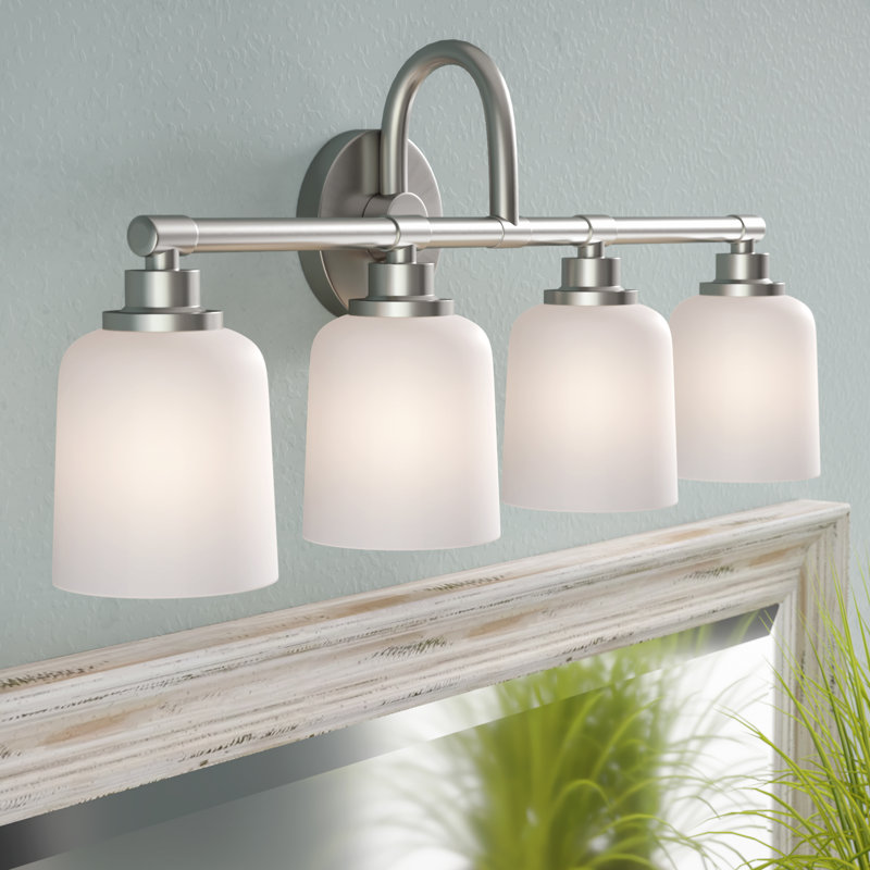Beachcrest Home Randwick 4Light Dimmable Vanity light & Reviews